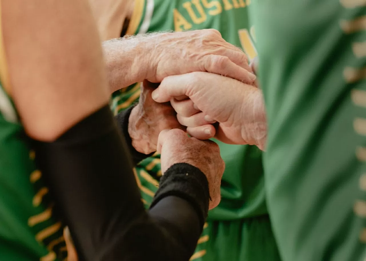 Độc đáo đội bóng rổ U90 của Australia Độc đáo đội bóng rổ U90 của Australia