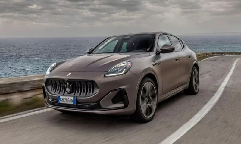 Ngoại hình Maserati Grecale Folgore vẫn mang thiết kế quen thuộc của các phiên bản động cơ đốt trong.