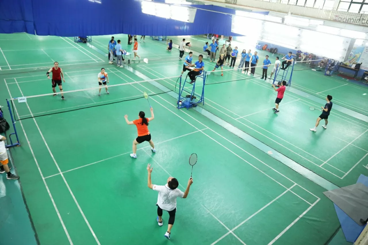 Bộ môn cầu lông thi đấu với 3 hạng mục: Đôi nam, đôi nữ và đôi nam nữ. (Ảnh: Thành Long)