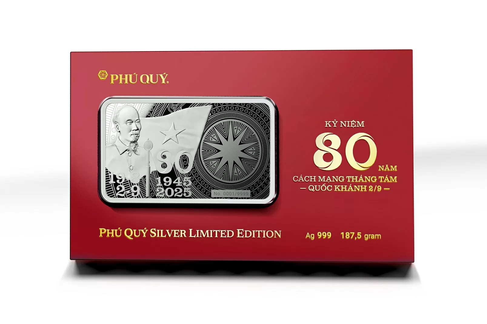 Chỉ trong 8 giờ, Phú Quý bán hết 9.999 thỏi bạc kỷ niệm 80 năm Quốc khánh 2/9