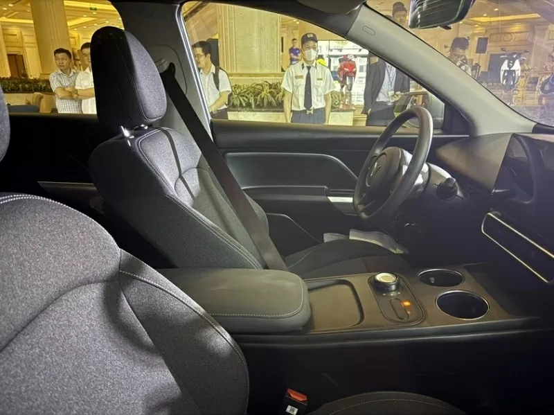 Khoang nội thất của Limo Green được thiết kế theo phong cách tối giản, đề cao tính thực dụng và sự tiện nghi.