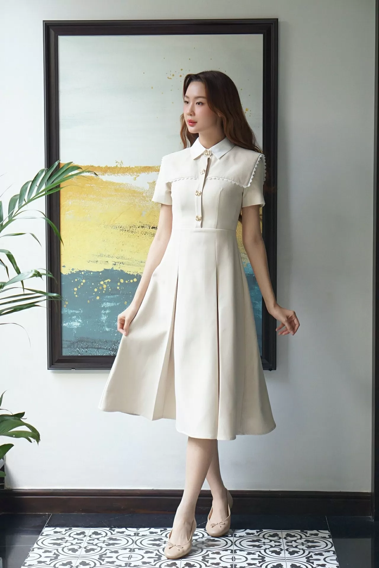 Nhan sắc đời thường dịu dàng của Hoa hậu Bảo Ngọc Nhan sắc đời thường dịu dàng của Hoa hậu Bảo Ngọc