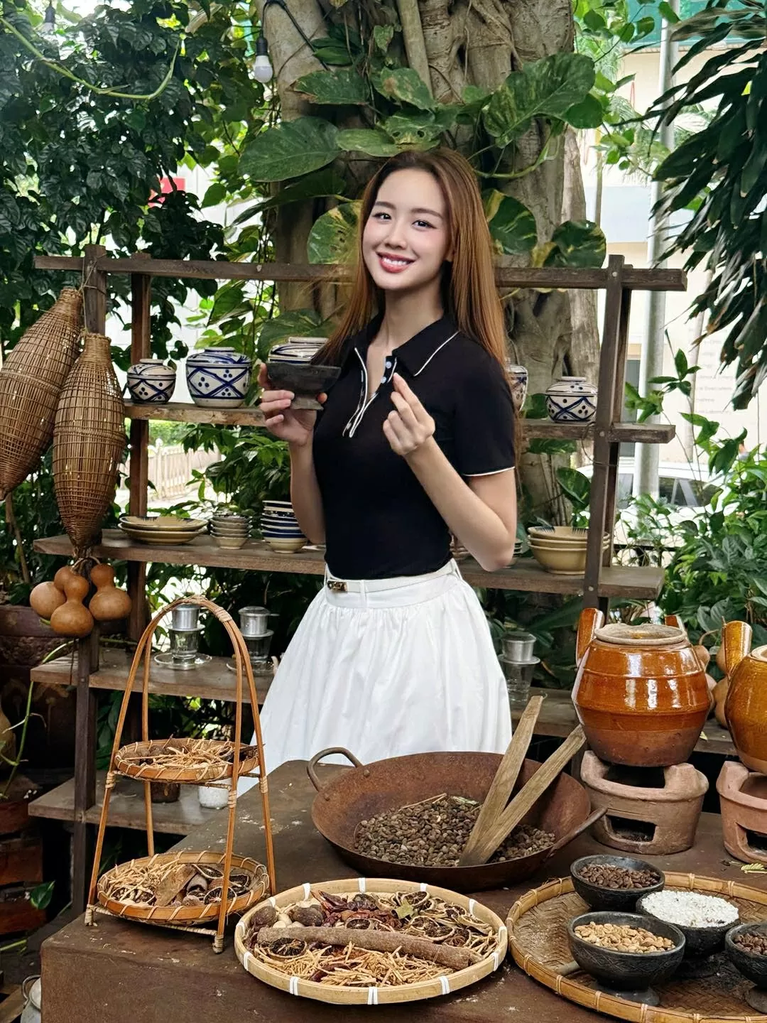 Nhan sắc đời thường dịu dàng của Hoa hậu Bảo Ngọc