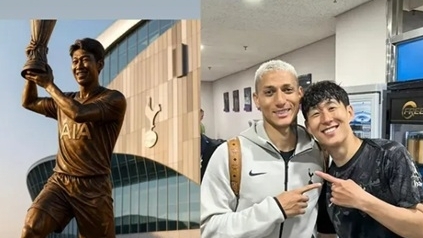 Đồng đội đề nghị dựng tượng Son Heung Min