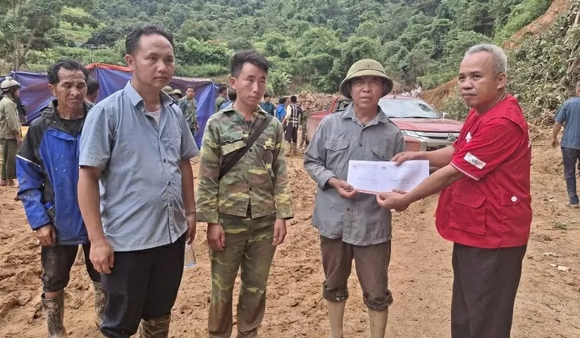 Gần 665 triệu đồng cứu trợ khẩn cấp người dân bị ảnh hưởng bởi lũ ống, lũ quét tại Điện Biên và Sơn La