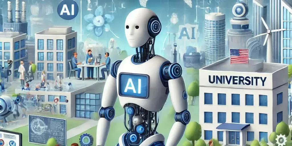 Nhà Trắng kêu gọi các nước chọn công nghệ Mỹ để phát triển AI. (Ảnh tạo bởi AI)