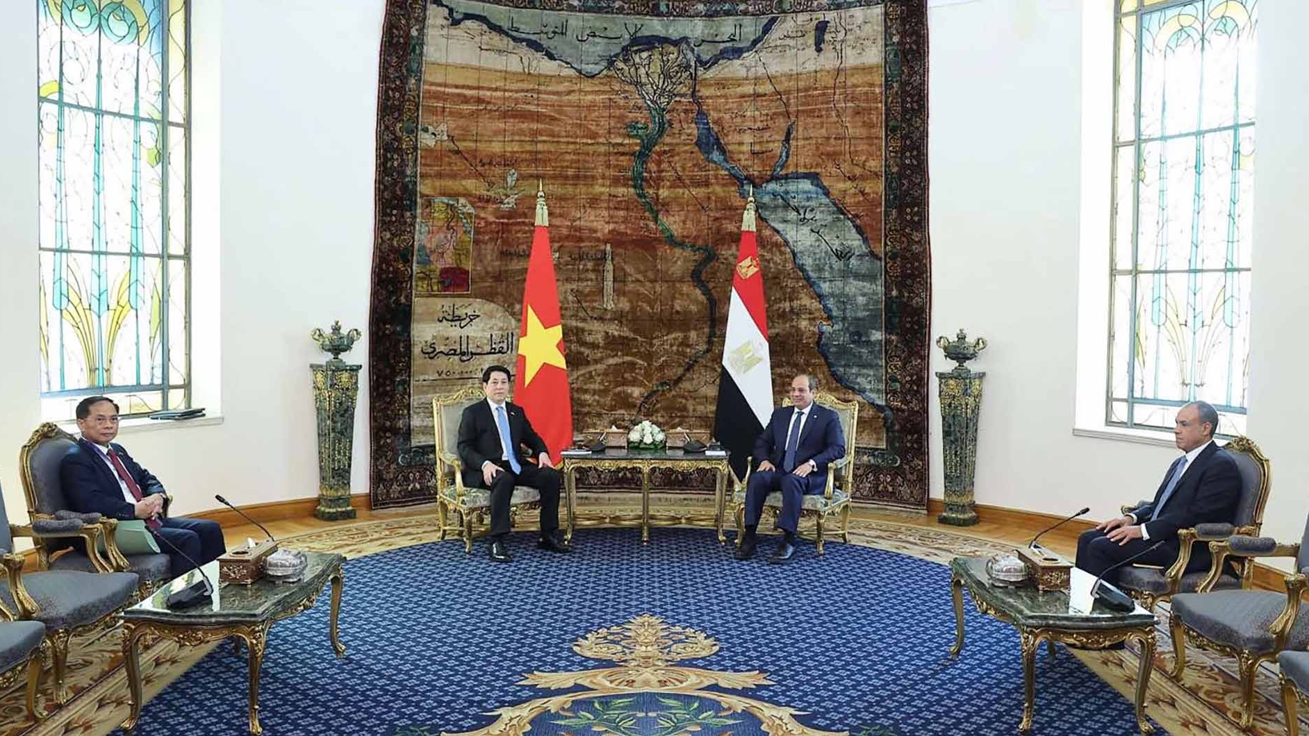 Việt Nam-Ai Cập nâng cấp quan hệ song phương lên Đối tác toàn diện
