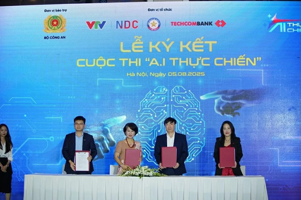 VTV công bố cuộc thi đầu tiên về AI trên sóng truyền hình quốc gia VTV công bố cuộc thi đầu tiên về AI trên sóng truyền hình quốc gia