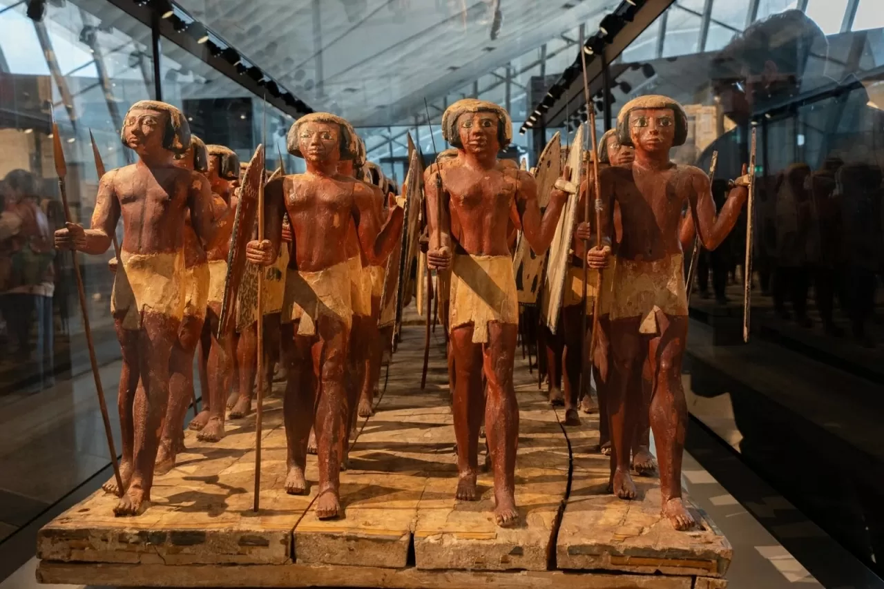 Choáng ngợp với không gian bên trong Đại bảo tàng Ai Cập