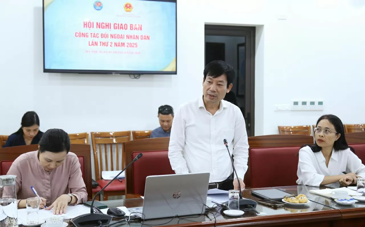 Hội nghị giao ban công tác Đối ngoại nhân dân lần thứ 2 – năm 2025: Chủ động, linh hoạt, sáng tạo vì lợi ích quốc gia – dân tộc Hội nghị giao ban công tác Đối ngoại nhân dân lần thứ 2 – năm 2025: Chủ động, linh hoạt, sáng tạo vì lợi ích quốc gia – dân tộc