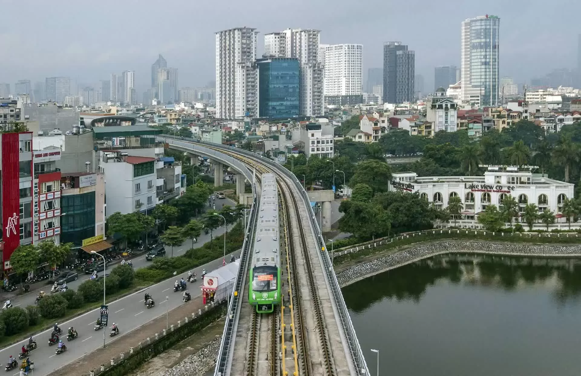 Cú hích để Hà Nội chuyển mình thành đô thị xanh Cú hích để Hà Nội chuyển mình thành đô thị xanh