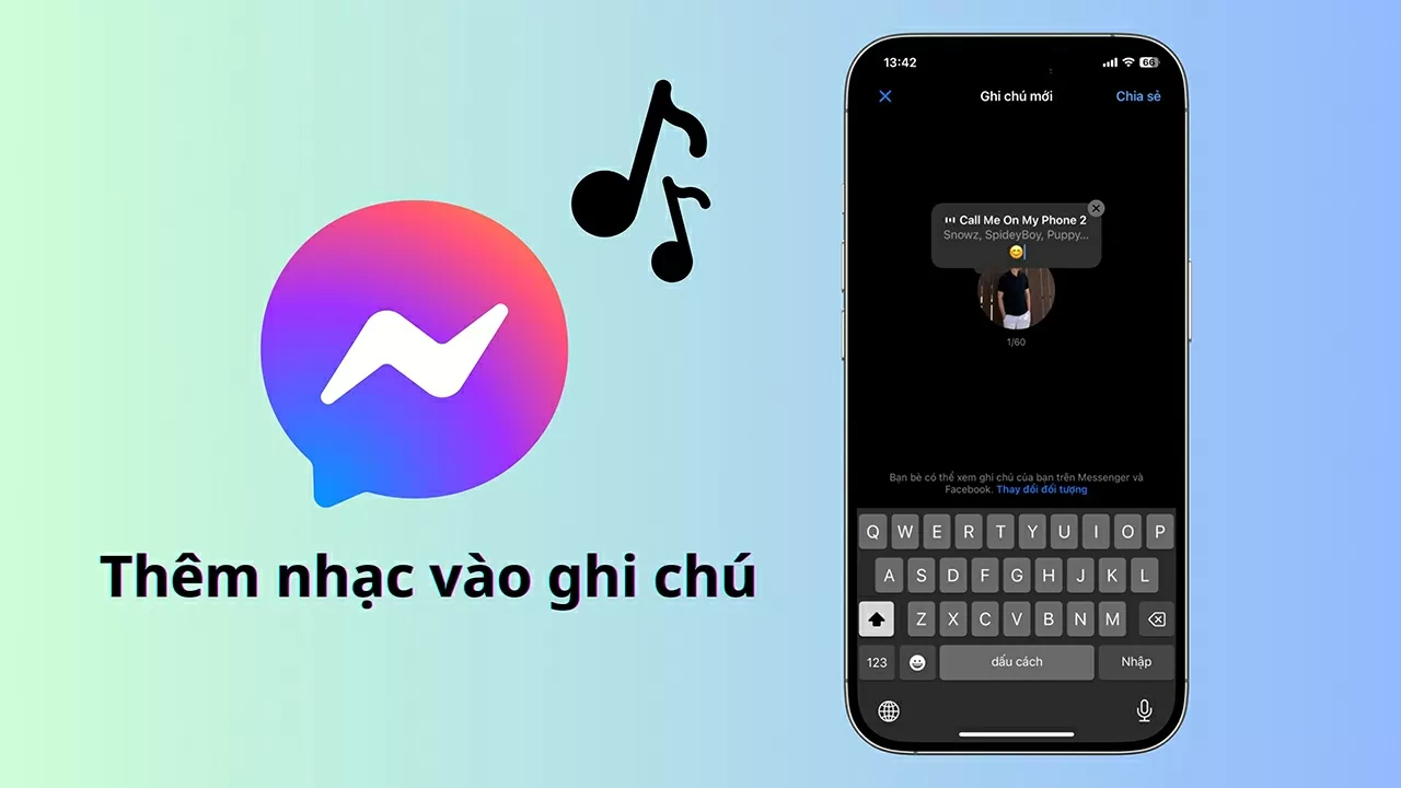 Cách để nhạc trên ghi chú Messenger cực nhanh và thú vị Cách để nhạc trên ghi chú Messenger cực nhanh và thú vị