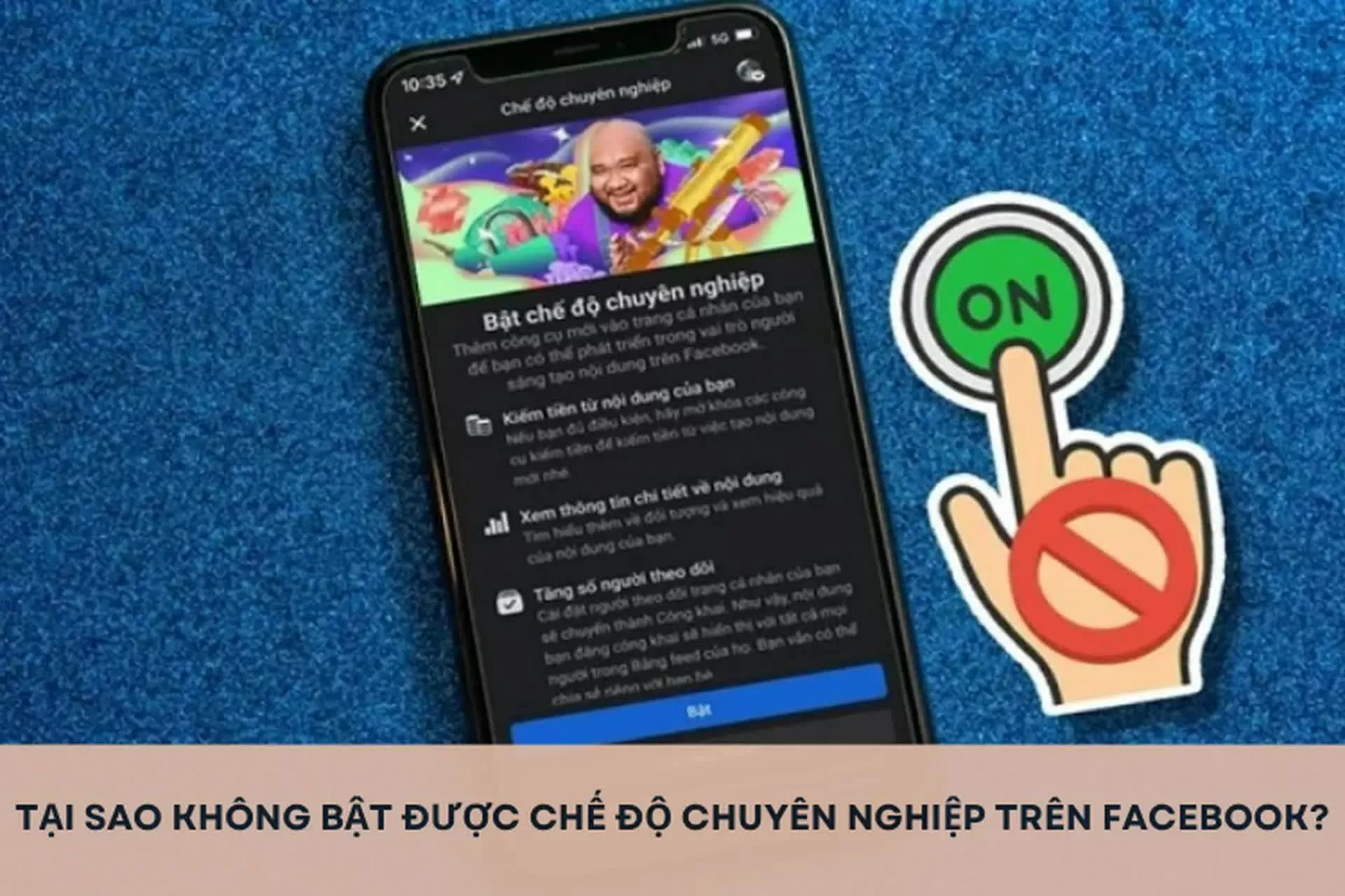 Cách bật chế độ chuyên nghiệp trên Facebook đơn giản, dễ dàng