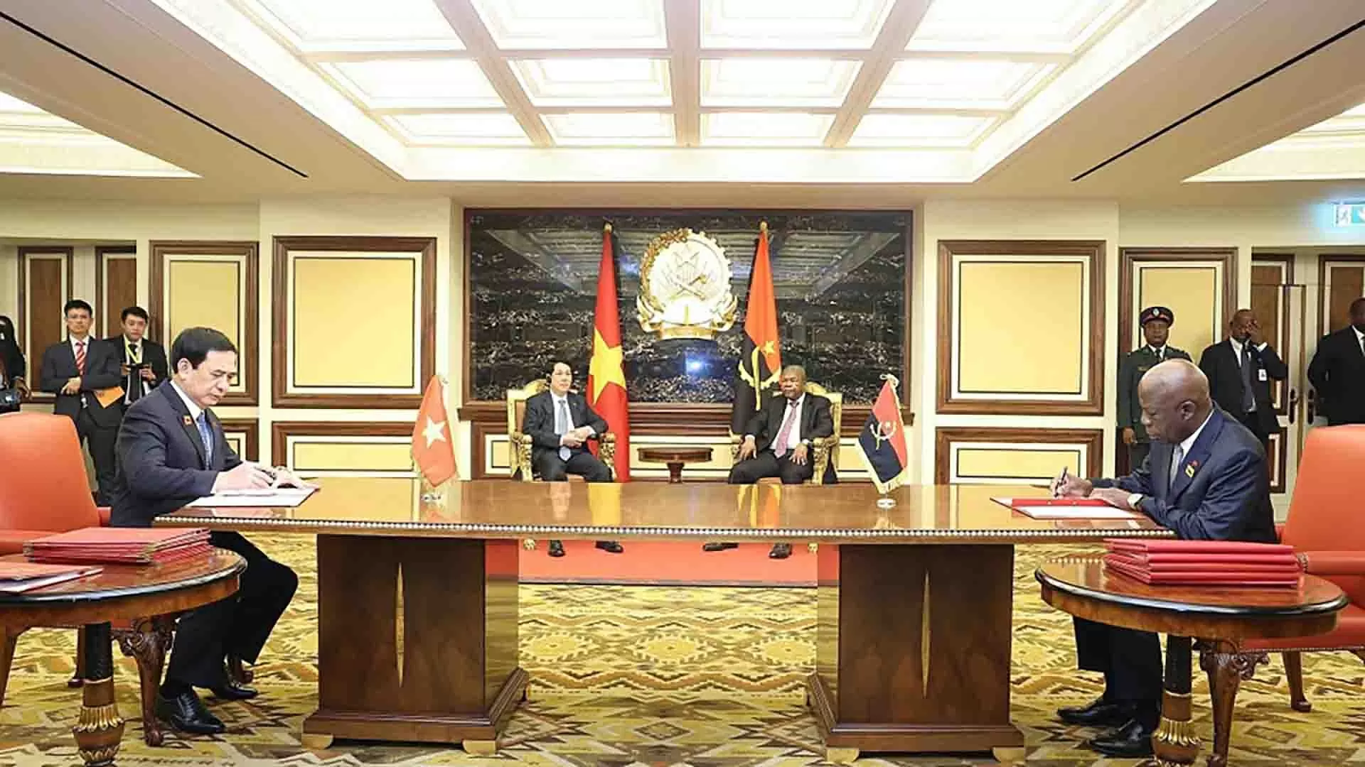 Toàn văn Tuyên bố chung Việt Nam-Angola