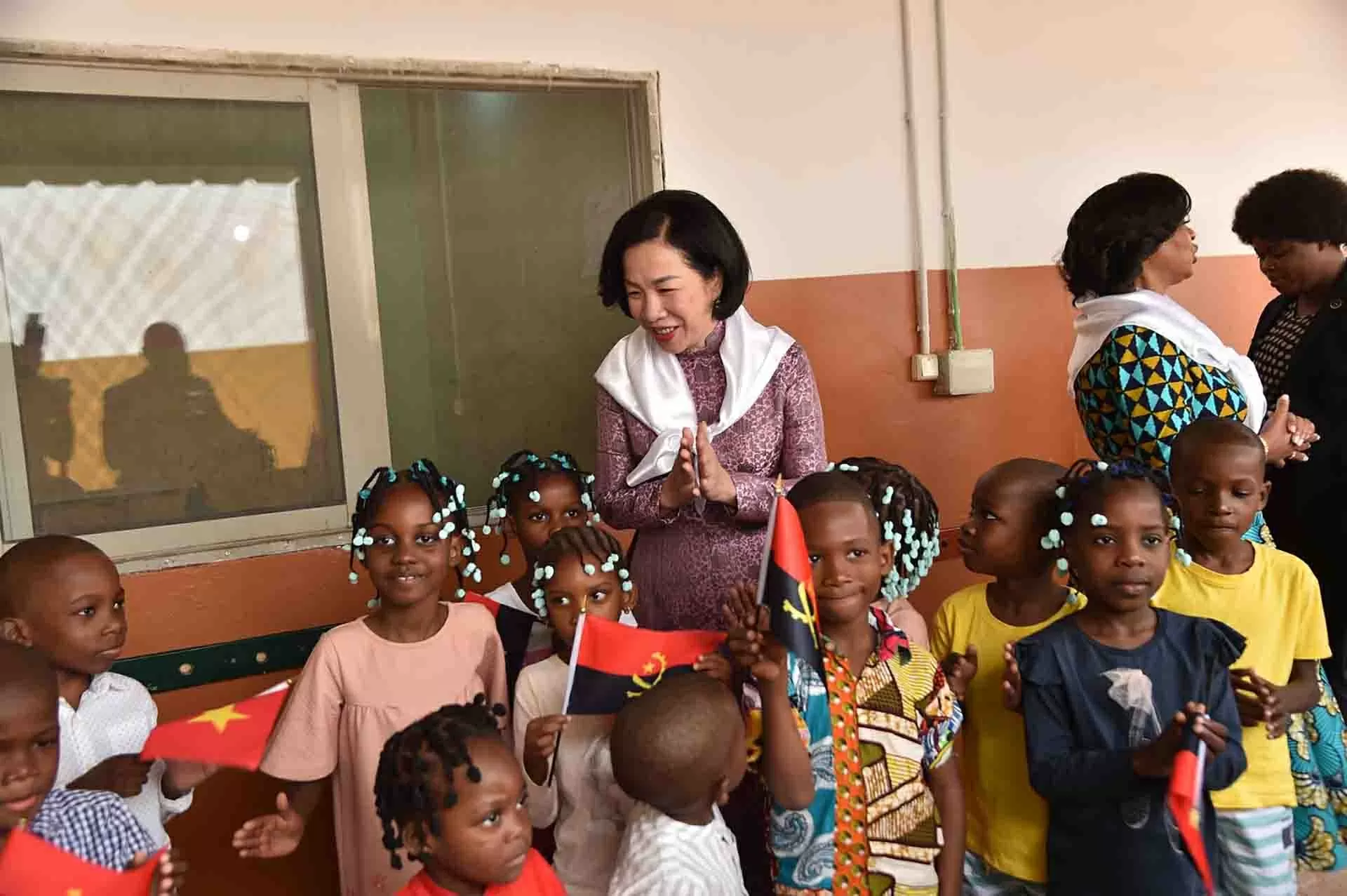 Phu nhân Chủ tịch nước thăm Trung tâm bảo trợ xã hội Remar Angola, lan tỏa thông điệp nhân văn và tình hữu nghị Việt Nam-Angola