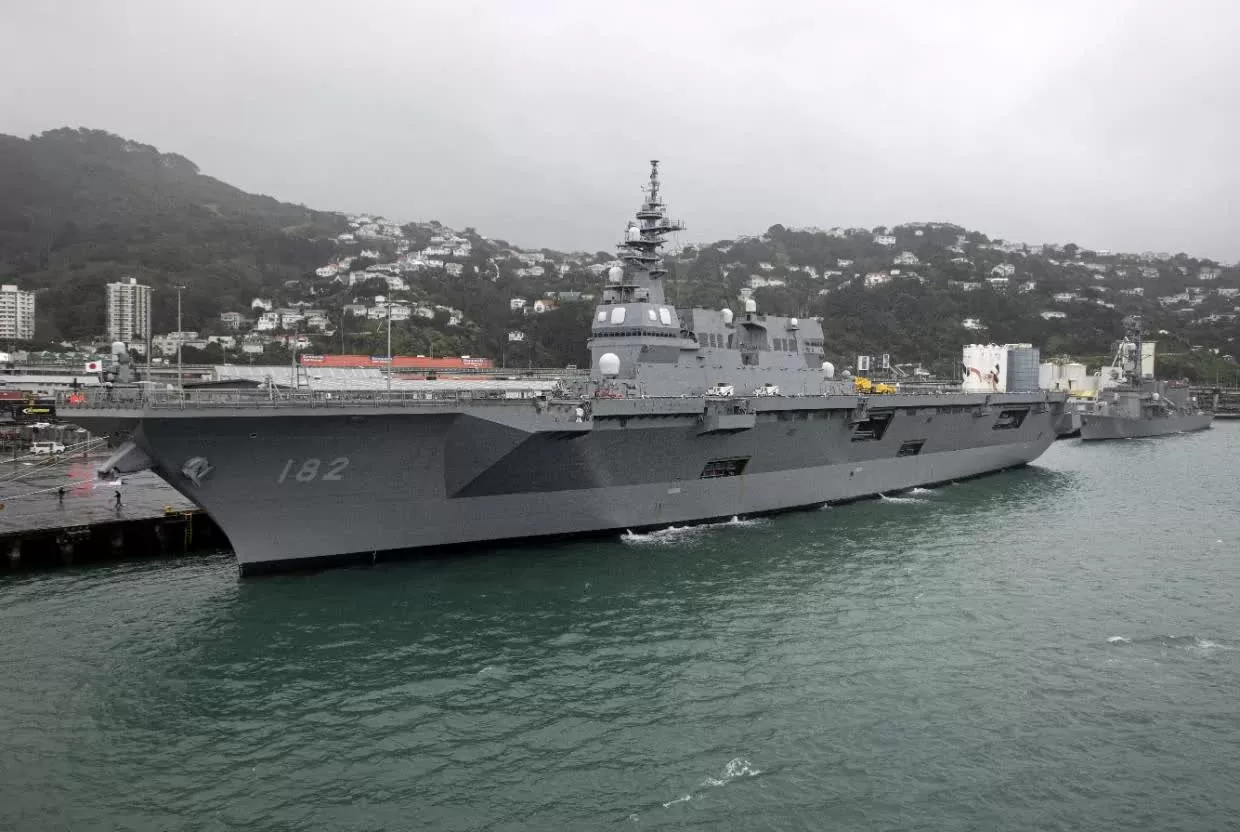 Lần đầu tiên sau gần 90 năm, chiến hạm Nhật Bản thăm New Zealand