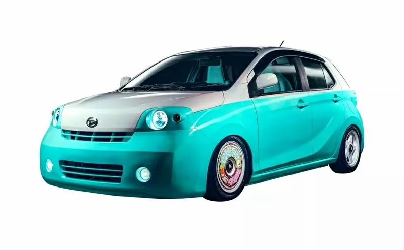 Daihatsu Ayla phong cách hoài cổ cũng được giới thiệu trong GIIAS 2025.
