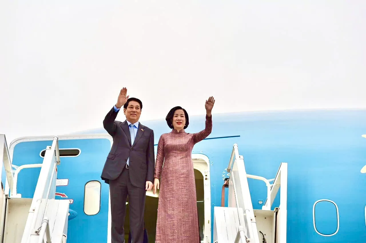 Chủ tịch nước Lương Cường và Phu nhân kết thúc tốt đẹp chuyến thăm cấp Nhà nước Cộng hòa Angola