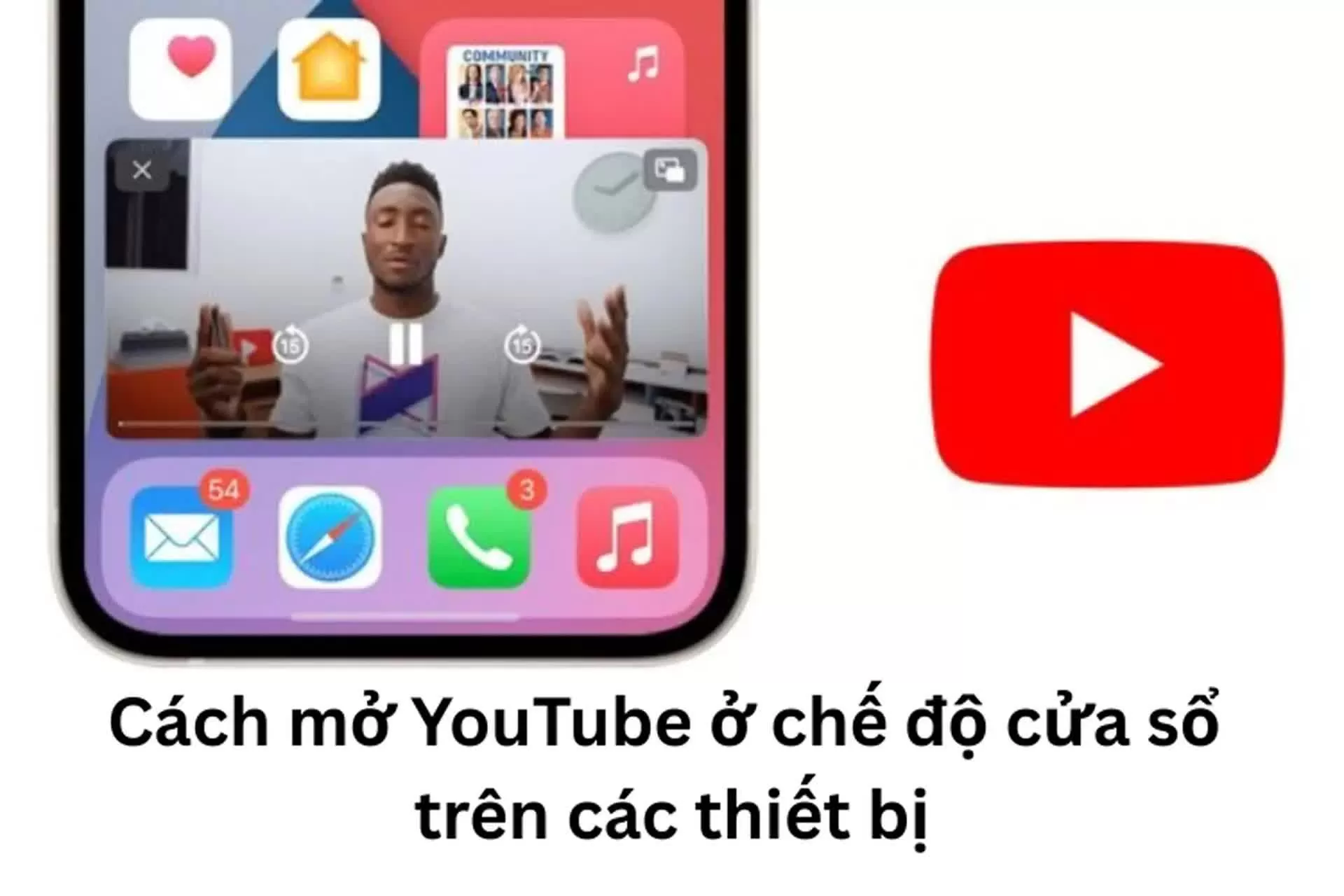 Cách mở YouTube ở chế độ cửa sổ trên smartphone Android, iOS và máy tính cực dễ Cách mở YouTube ở chế độ cửa sổ trên smartphone Android, iOS và máy tính cực dễ