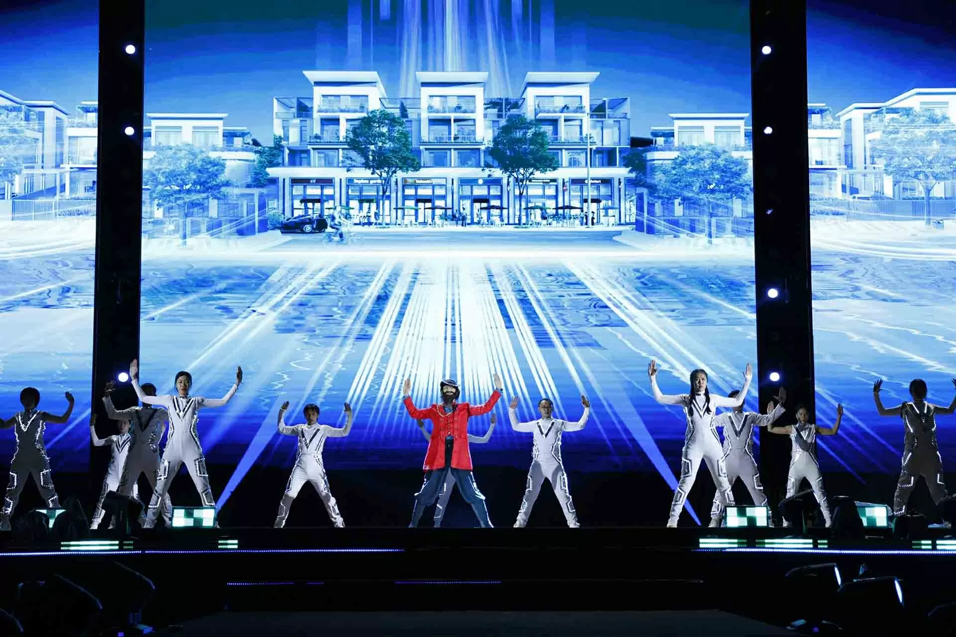 Thành phố Thiên niên kỷ T&T City Millennia bừng sáng trước đại nhạc hội