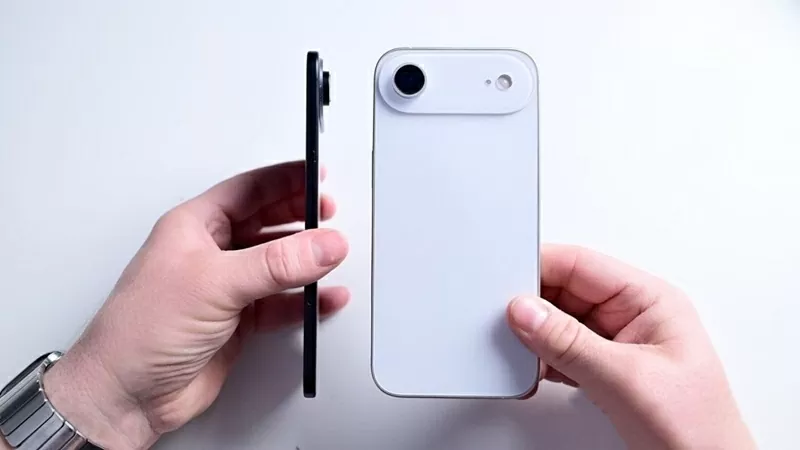 Mô hình iPhone 17 Air. Mô hình iPhone 17 Air.