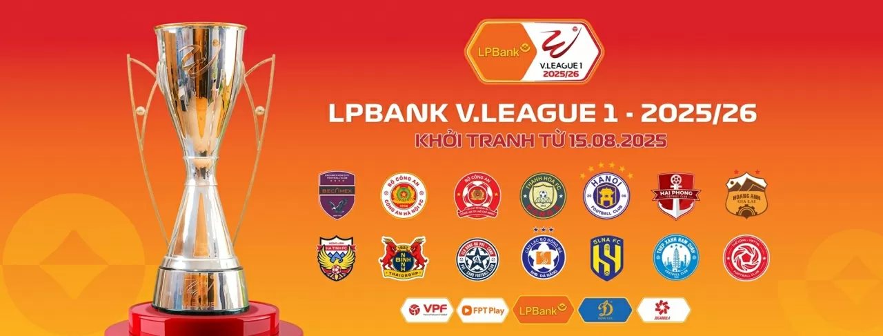 Lịch thi đấu V-League vòng 1 mùa giải 2025/26: CAHN vs Viettel, Nam Định vs Hải Phòng, TP. HCM vs Hà Nội