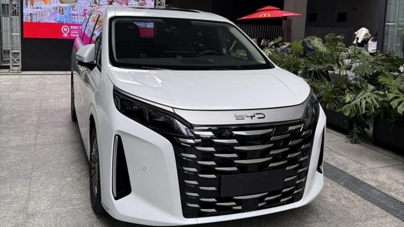 MPV cỡ lớn BYD M9 lộ diện tại Việt Nam, giá dự kiến từ 1,5 tỷ đồng