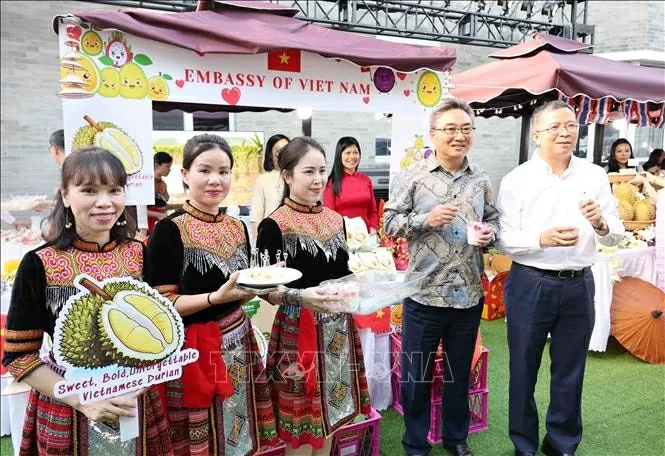 Sầu riêng Việt Nam ghi dấu ấn tại Lễ hội sầu riêng ASEAN-Trung Quốc Sầu riêng Việt Nam ghi dấu ấn tại Lễ hội sầu riêng ASEAN-Trung Quốc