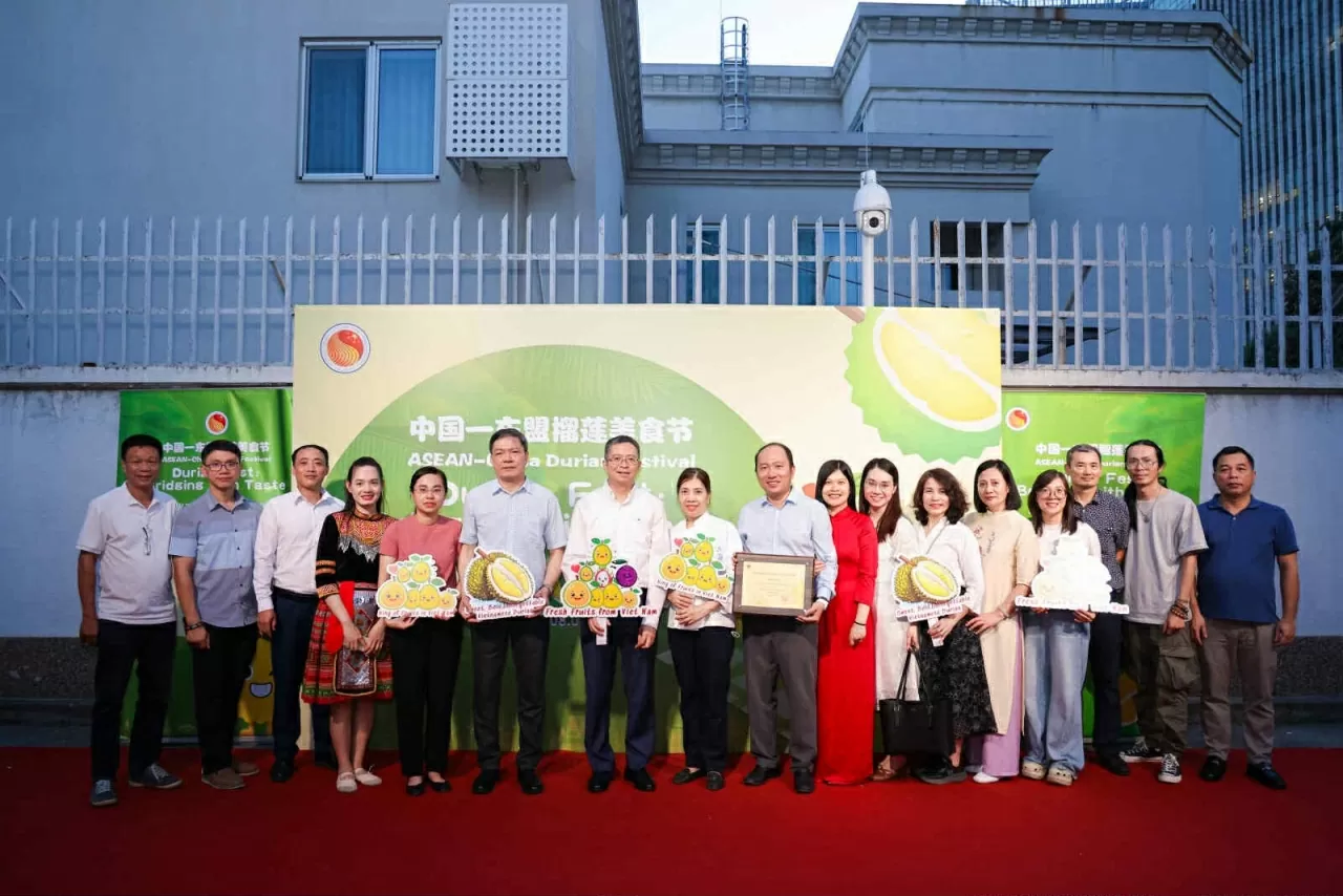 Sầu riêng Việt Nam ghi dấu ấn tại Lễ hội sầu riêng ASEAN-Trung Quốc