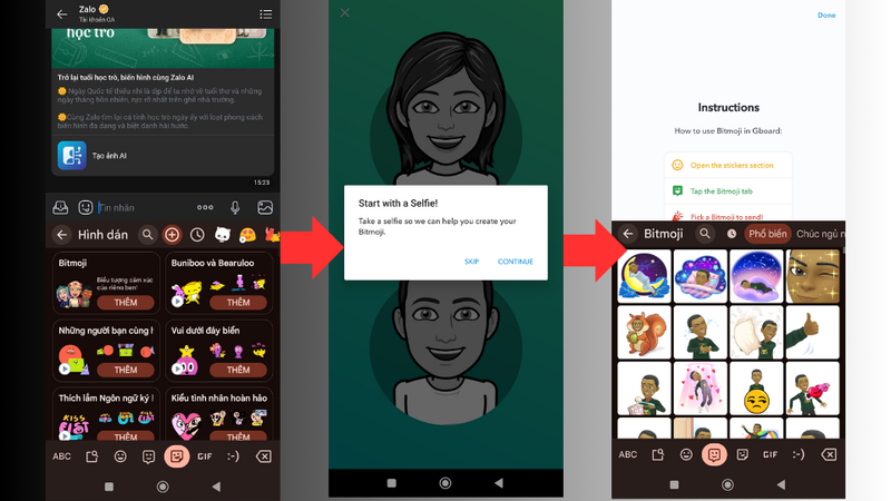 Hướng dẫn tạo icon chat từ ảnh tự sướng siêu dễ thương