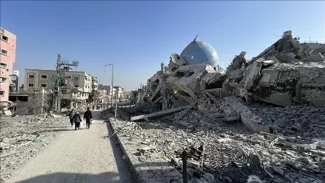Phong trào Hamas sẵn sàng cho chấm dứt toàn diện xung đột ở Dải Gaza; Israel vẫn kiên định kế hoạch. tiếp tục thúc đẩy lệnh ngừng bắn hoàn toàn để các cuộc tấn công của Israel không tiếp tục. (Nguồn: Anadolu Agency)