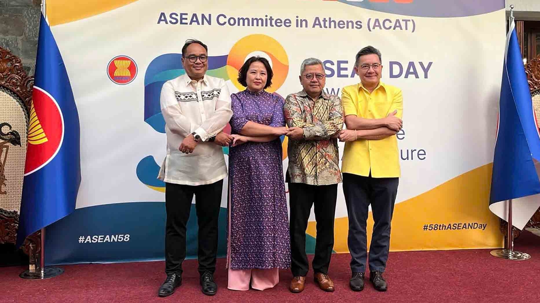 Tổ chức trọng thể lễ kỷ niệm Ngày ASEAN tại thủ đô Athens, Hy Lạp