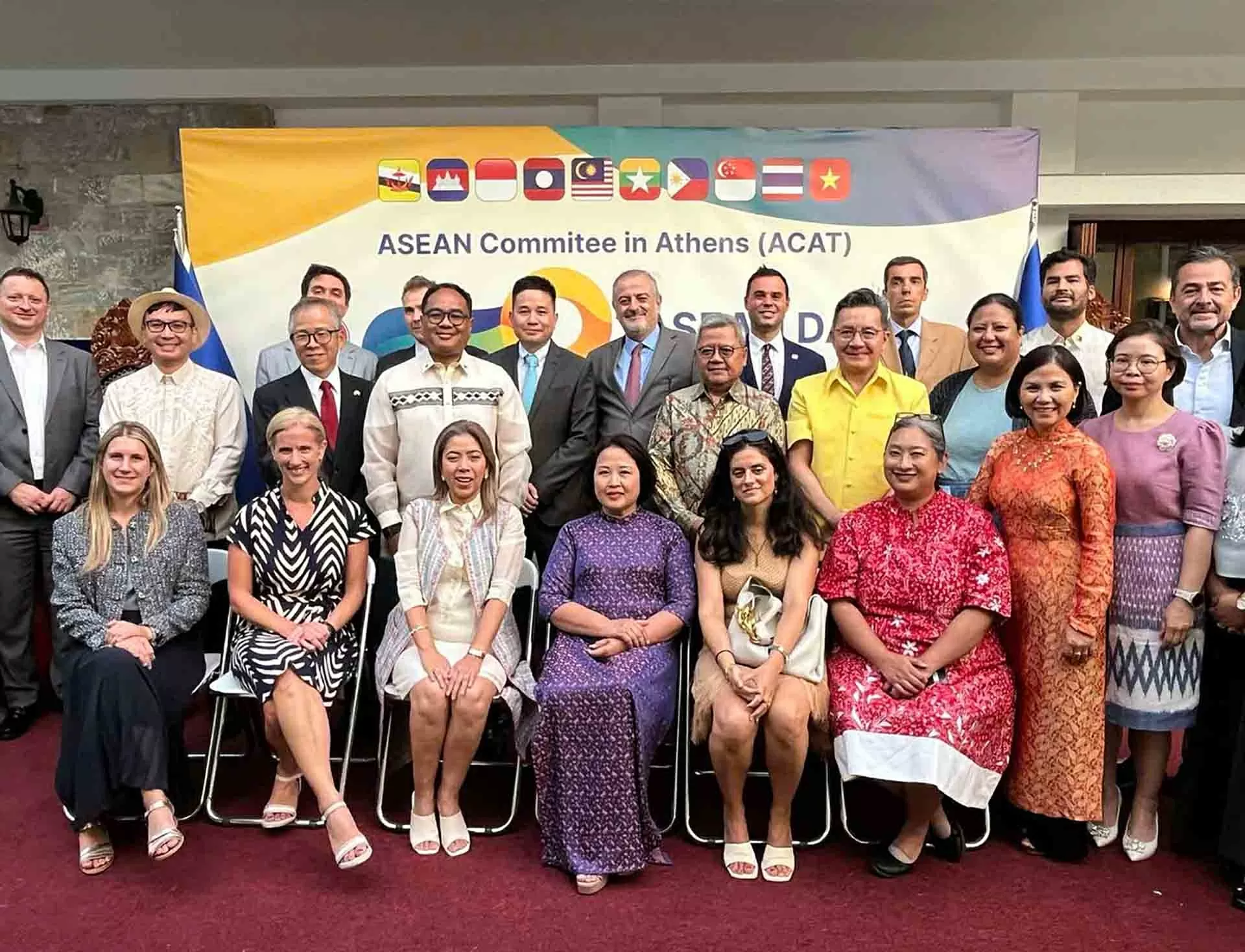 Tổ chức trọng thể lễ kỷ niệm Ngày ASEAN tại thủ đô Athens, Hy Lạp