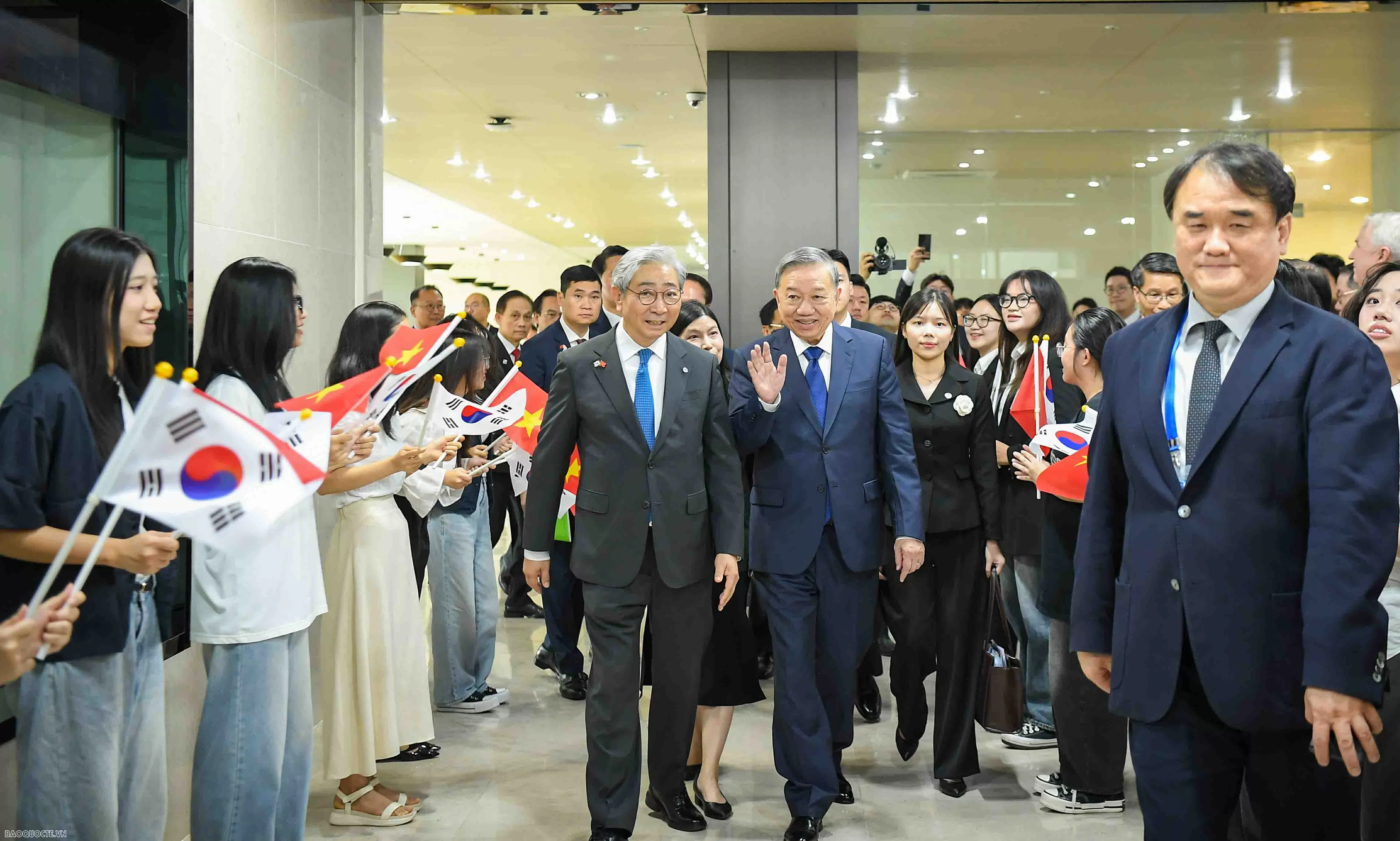 Tổng Bí thư Tô Lâm: Thế hệ trẻ là nhân tố quan trọng thúc đẩy quan hệ Việt Nam-Hàn Quốc ngày càng phát triển rực rỡ