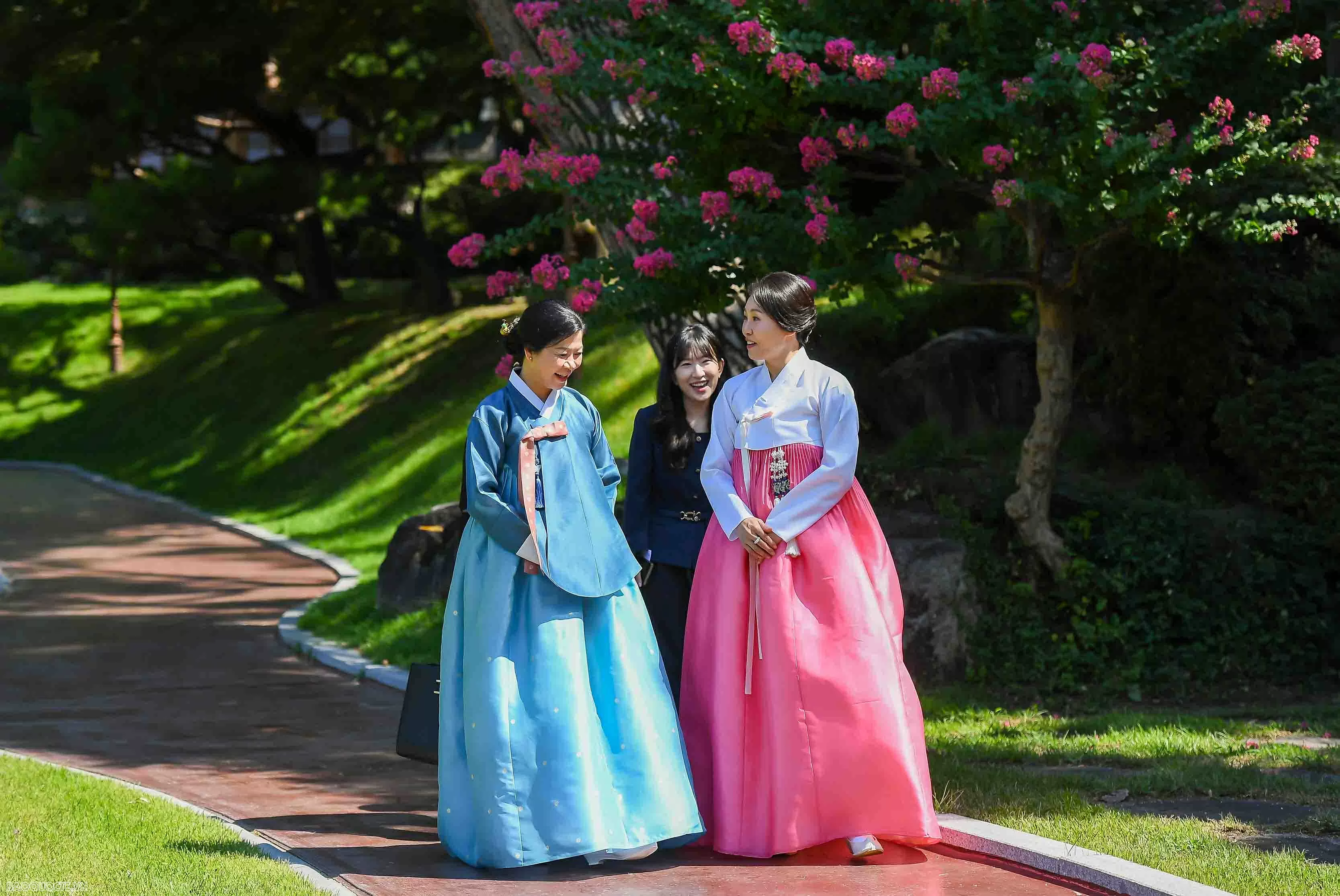 Tổng thống Hàn Quốc và Phu nhân chơi nhạc cụ truyền thống Việt Nam