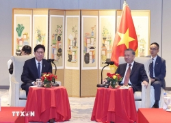 Tổng Bí thư Tô Lâm tiếp Thị trưởng thành phố Busan, Hàn Quốc