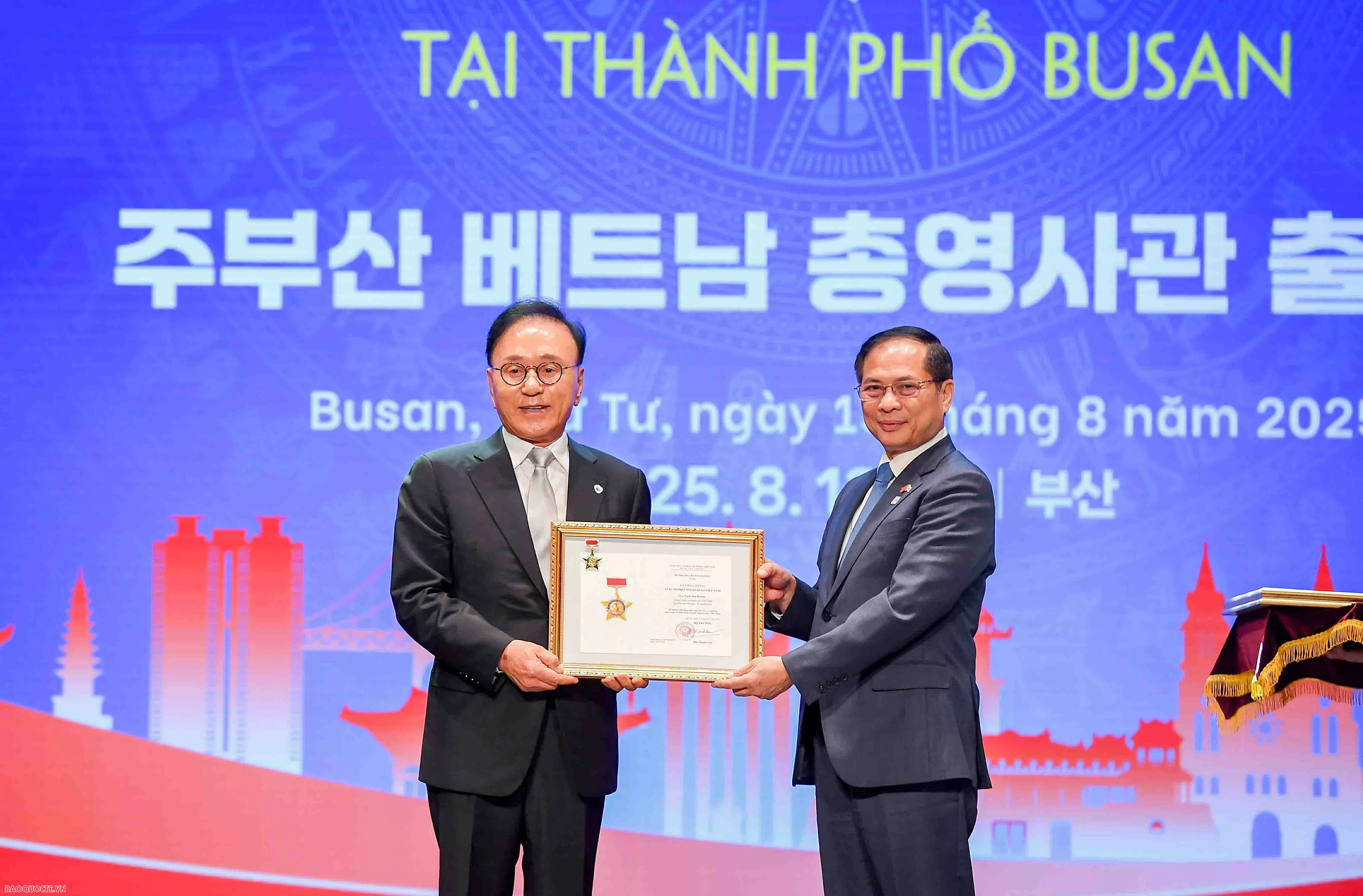 Việt Nam có Tổng Lãnh sự quán tại Busan, Hàn Quốc