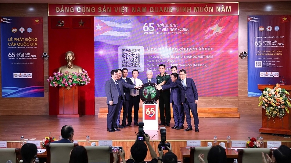 Phát động Chương trình vận động ủng hộ nhân dân Cuba nhân kỷ niệm 65 năm thiết lập quan hệ ngoại giao