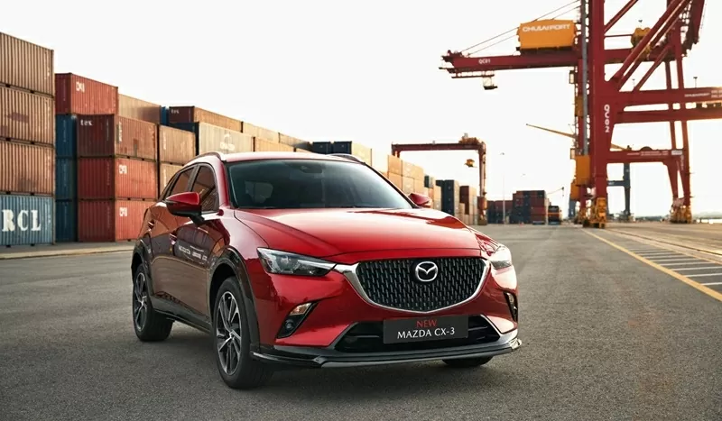 New Mazda CX-3 có sự thay đổi nhỏ về ngoại thất.
