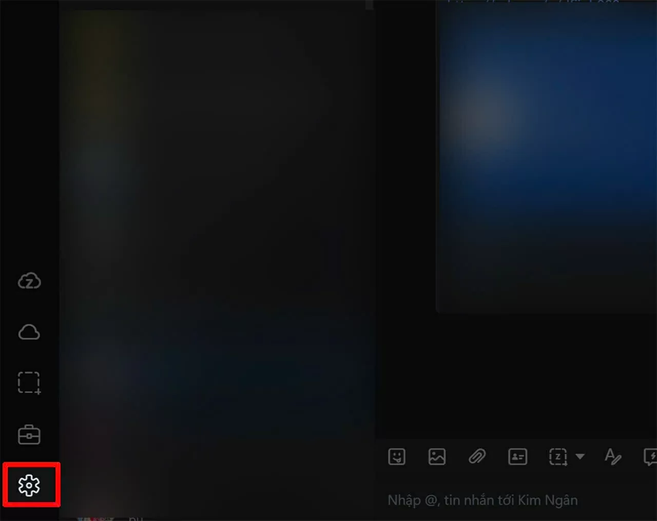 Mở Zalo trên máy tính và đăng nhập vào tài khoản cá nhân. Mở Zalo trên máy tính và đăng nhập vào tài khoản cá nhân.