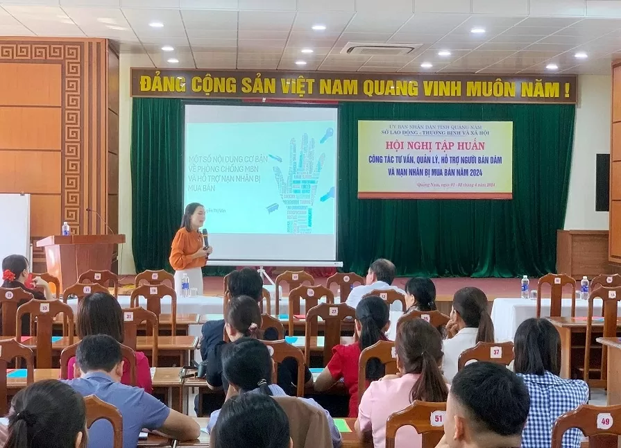 Hỗ trợ và chữa lành tổn thương nạn nhân bị mua bán trở về