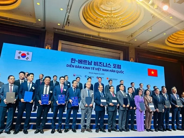 MB Bank và các đối tác tại Diễn đàn kinh tế Việt Nam – Hàn Quốc năm 2025. MB Bank và các đối tác tại Diễn đàn kinh tế Việt Nam – Hàn Quốc năm 2025.