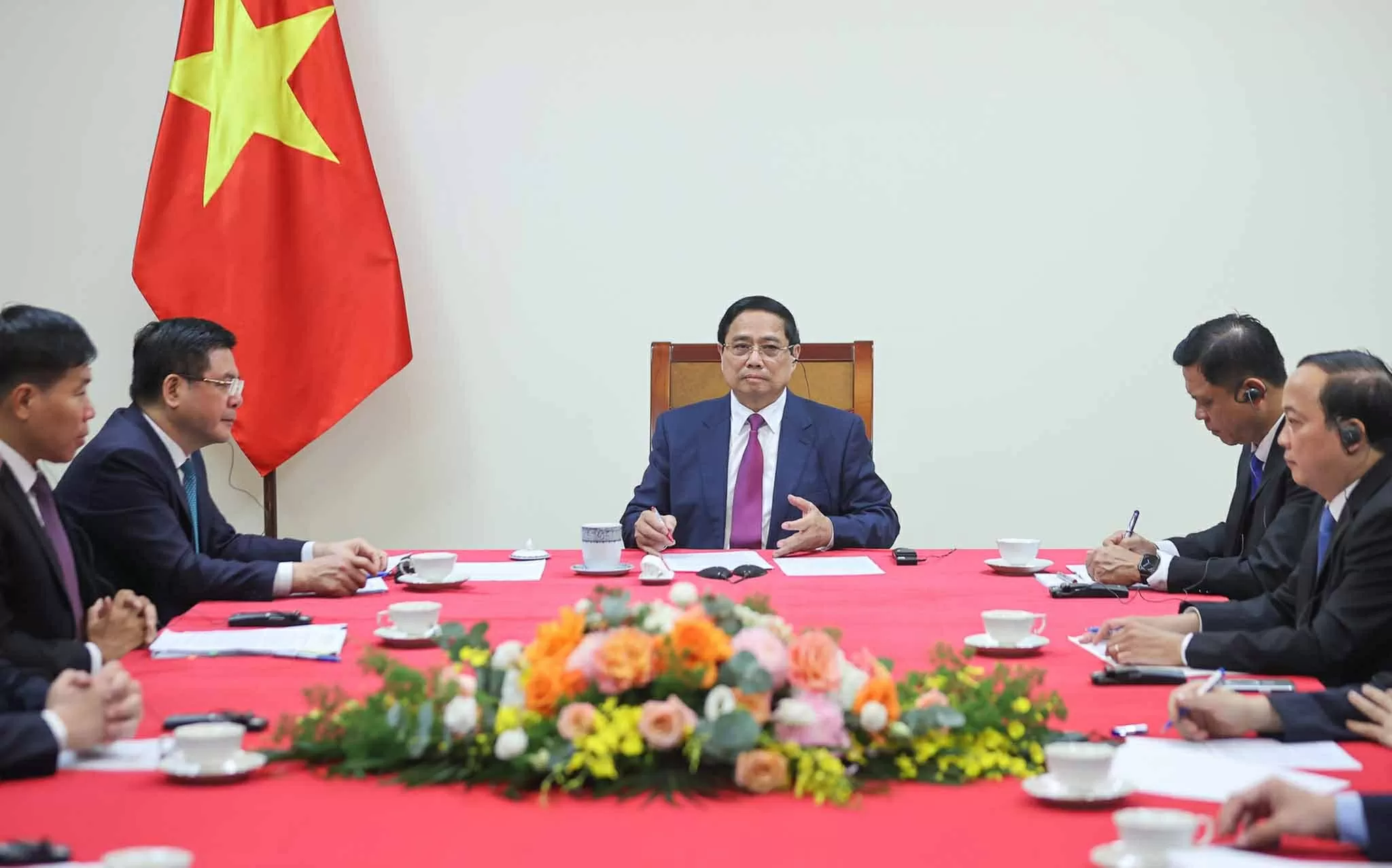 Thủ tướng Phạm Minh Chính điện đàm với Thủ tướng Campuchia Hun Manet Thủ tướng Phạm Minh Chính điện đàm với Thủ tướng Campuchia Hun Manet