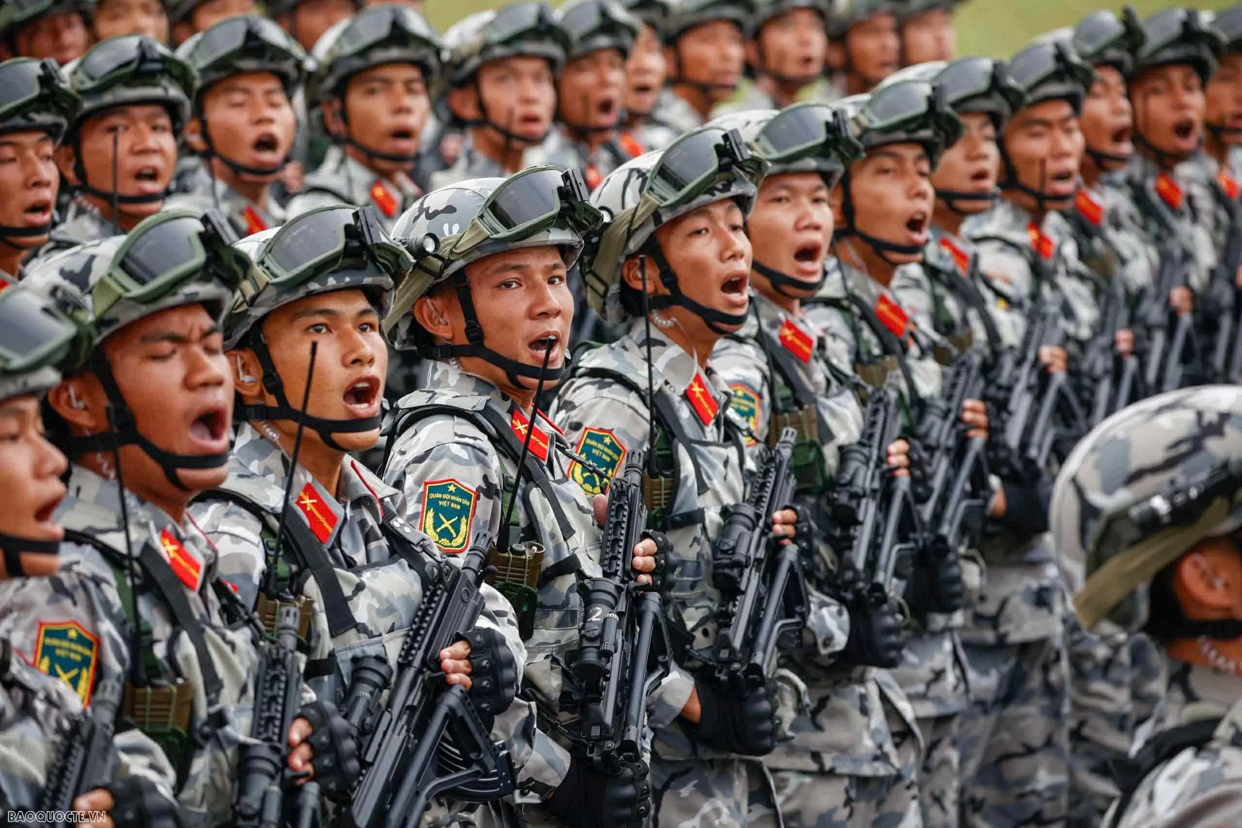 Hơn 16.000 nghìn chiến sĩ luyện tập diễu binh dưới mưa Hơn 16.000 nghìn chiến sĩ luyện tập diễu binh dưới mưa