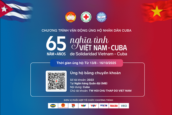 Hơn 250 tỷ đồng ủng hộ nhân dân Cuba, cán mốc mục tiêu chỉ sau 30 giờ phát động
