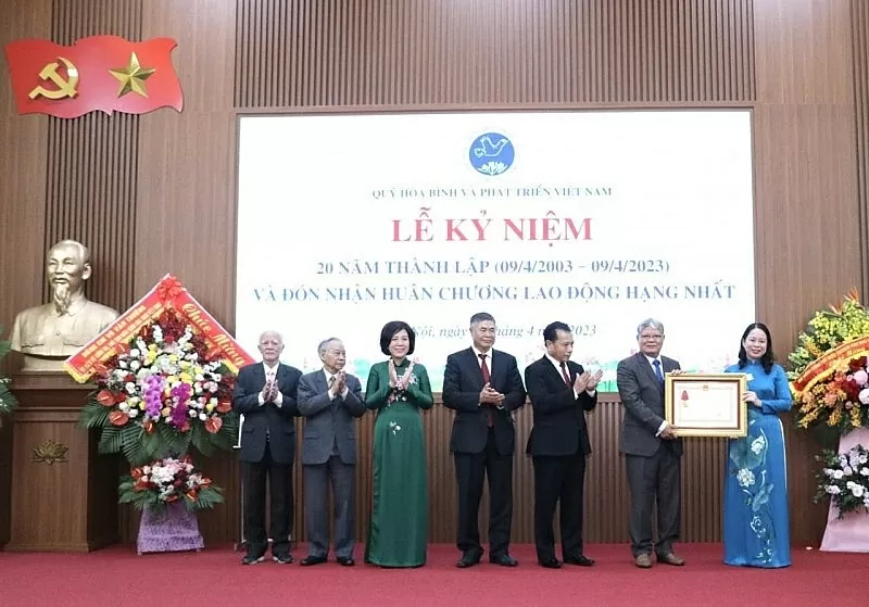 Quỹ Hòa bình và Phát triển Việt Nam: Nỗ lực góp phần xây dựng sự nghiệp hòa bình của Việt Nam trong kỷ nguyên mới Quỹ Hòa bình và Phát triển Việt Nam: Nỗ lực góp phần xây dựng sự nghiệp hòa bình của Việt Nam trong kỷ nguyên mới