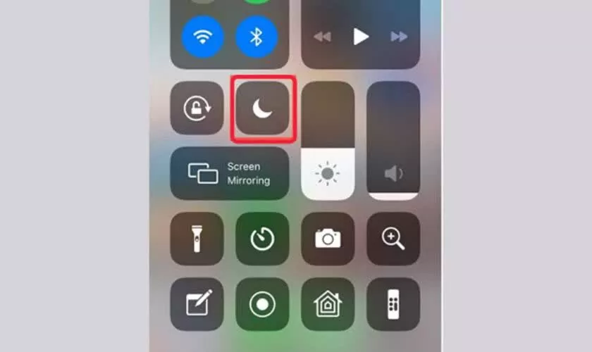 Tắt chế độ Không làm phiền