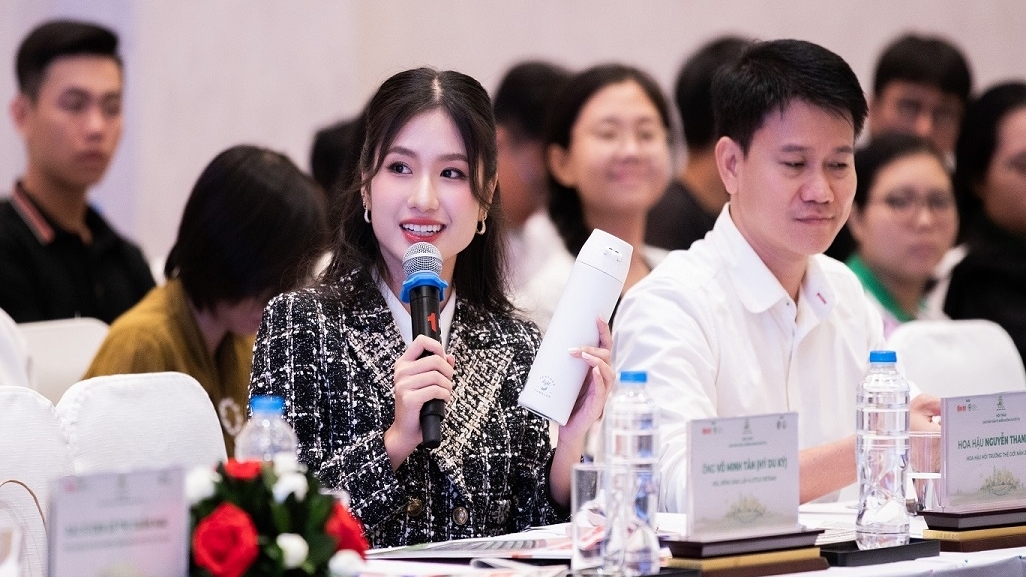 Hoa hậu Môi trường thế giới Nguyễn Thanh Hà kêu gọi người dân chung tay giảm thiểu ô nhiễm không khí tại TP. Hồ Chí Minh