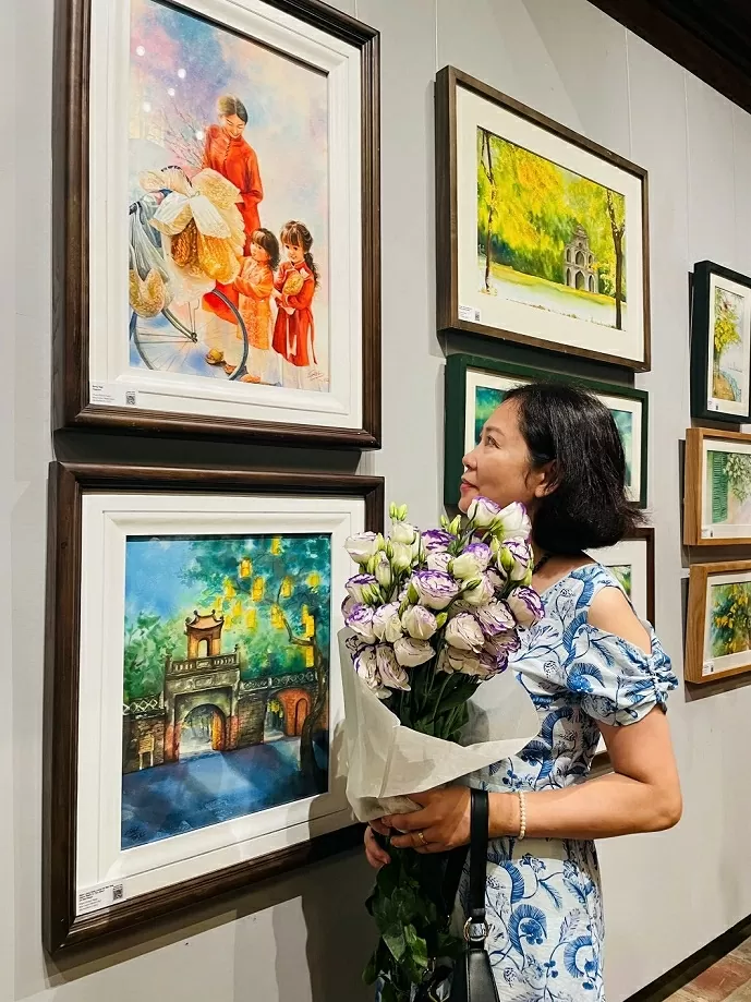 Lan tỏa tình yêu quê hương, đất nước qua Triển lãm 'Nước non ngàn dặm' Lan tỏa tình yêu quê hương, đất nước qua Triển lãm 'Nước non ngàn dặm'