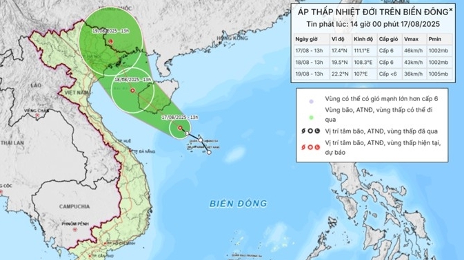 du bao thoi tiet 10 ngay toi 17 278 cac khu vuc pho bien co mua cuc bo mua to den rat to ap thap nhiet doi se tren bac vinh bac bo